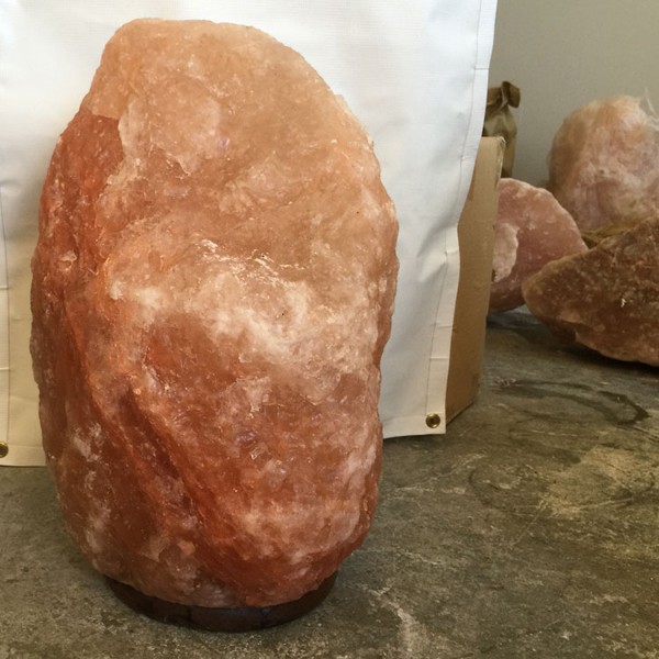 Himalayan Salt Lamp Natural Pink Jumbo IV (110-154 lbs each)